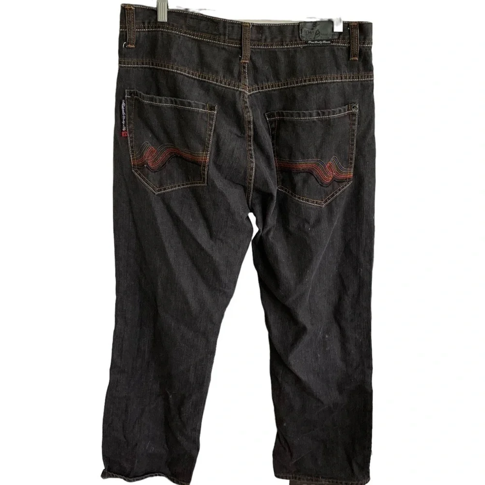 Akademiks AKDMKS Jeans Mens Embroidered Pockets
